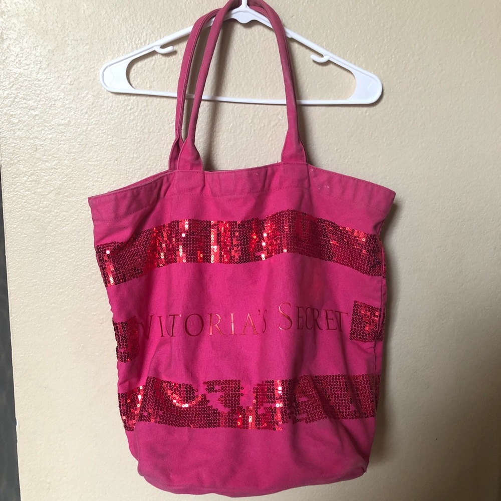 Pink Victoria’s Secret Bag